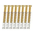 thumbnail image 3 of 8 Tornillos de Montaje Perfecl para Pastilla Humbucker de Metal y Resortes Dorado, 3 of 8