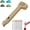 Khaki 1set, variant on Camping Hammer & 8 Pegs – Lightweight Aluminum Mallet with Puller, Bottle Opener & Storage Handle for Hiking Backpacking