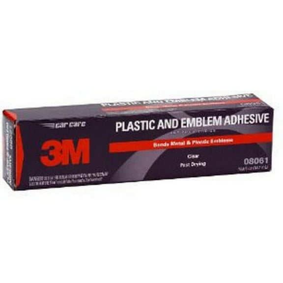 3M 08061 Plastic/Emblem Adhesive 5 Oz Tube