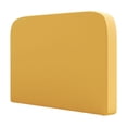 thumbnail image 1 of Cojín de parachoques de cama,cuna almohada parachoques juego de cama protector de cabeza,cama de bebé parachoques protección cojín almohada Valla,Cojín protector de cuna para Amarillo 50cm, 1 of 4
