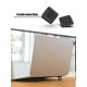 thumbnail image 5 of Juego De 2 Uds De Soporte Para Ordenador Portátil, Mini Estante Plegable Antideslizante Negro Para Portátil, Soporte Impermeable, Soporte Ajustable De Disipación De Calor Sweethay EL011903-00, 5 of 5