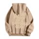 thumbnail image 5 of Sudadera con capucha para hombre, informal, a la moda, con estampado, de manga larga, con bolsillo, de poliéster, 5 of 7