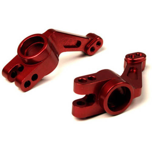 Alloy Rear Stub Axle Carrier for Traxxas Nitro Rustler, 110, Red