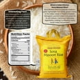thumbnail image 3 of Asian Kitchen White Sona Masoori Aged Rice 20-Pound Bag, 20lbs (9.08kg) Short Grain Rice ~ All Natural | Gluten Friendly | Vegan | Indian Origin | Export Quality, 3 of 10