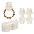 thumbnail image 1 of 100 PCS Tarjetas de Exhibición de Pulseras, Tarjetas de Exhibición de Joyería Tarjetas de Embalaje de Pulseras de Mármol para Vender Joyería (Café Claro), 1 of 5