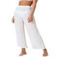 thumbnail image 3 of Les Femmes Voient à Travers le Pantalon de Plage Léger de Vacances de Plage, 3 of 6