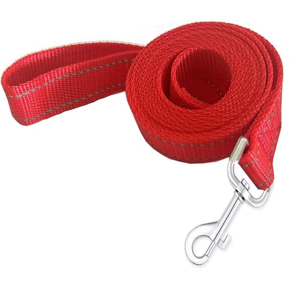 Eryueer Reflective Dog Leash 4Ft /6 Feet Long, 3/4 Inch Wide, for Small and Medium Dogs