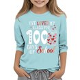 thumbnail image 2 of Herrnalise 100 Days of School Shirt: Women Happy 100th Days Teacher Shirts School Days Shirt Casual Short Sleeve Tee Tops For 3-12 Years, 2 of 5