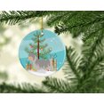 thumbnail image 2 of Carolines Treasures BB8469CO1 Australian Silky Terrier Christmas Ceramic Ornament, 2 of 2