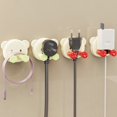 thumbnail image 4 of Wire Storage Cartoon Hook Multifunctional Double Hook Suction Cup Hanger, 4 of 12
