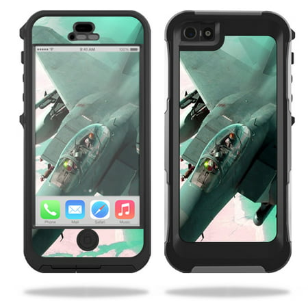 Mightyskins Protective Vinyl Skin Decal Cover for OtterBox Preserver iPhone 5 / 5S Case wrap sticker skins Fighter (Best Fighter Jet Game For Iphone)
