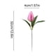 thumbnail image 3 of Tulips Artificial Flowers 1 Pcs Fake Tulip Stems Real Touch Tulips for Spring Wedding Bouquet Home Centerpiece Floral Arrangement Table Décor, 3 of 6