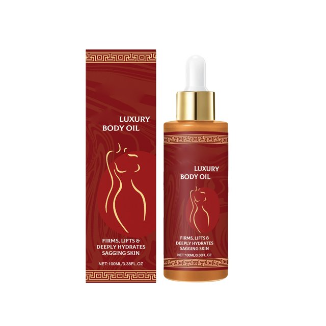 Pisexur Belleza Maquillaje Aceite Corporal Reafirmante Hidratante y Nutritivo para Después del Baño 100mlpara mujeres y hombres
