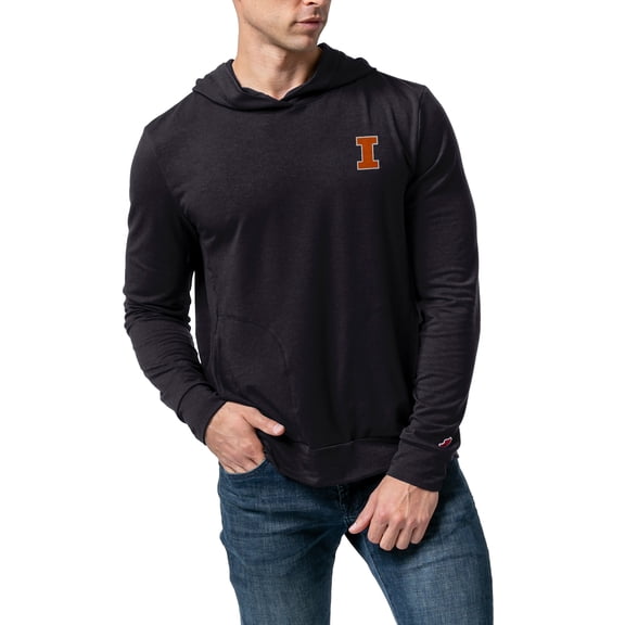 Men's League Collegiate Wear Navy Illinois Fighting Illini All-Day Pullover Hoodie