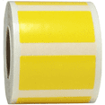 thumbnail image 1 of Yellow Rectangle Stickers | 0.75 x 1.5" Inch | 500 Pack, 1 of 3