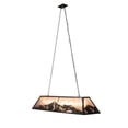 thumbnail image 2 of Meyda 236966 61 in. Long Mountain Range Oblong Ceiling Pendant Fixtures, 2 of 7