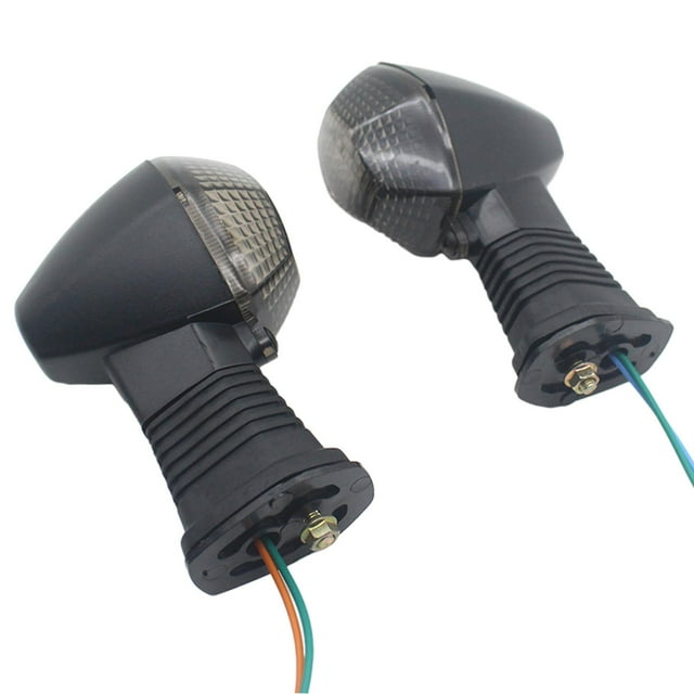 S SERENABLE 2 Pieces LED Side Turn Light for DL 650 2004-2011 Black