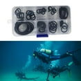 thumbnail image 2 of Yokua 50Pcs Scubas Diving Sealing Rings Rubber Gasket Replacements Seal Rings, 2 of 8