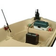 Sun Dolphin American 12' 2 Person Jon Boat Olive/Sand, Portable