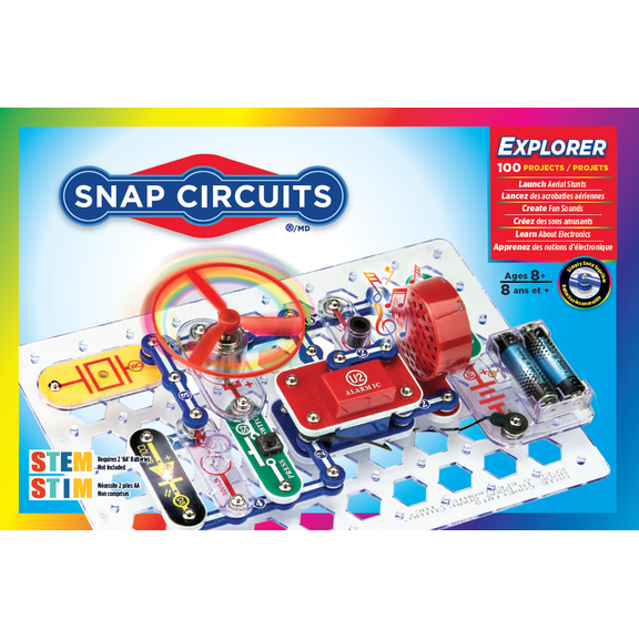 Snap Circuits® Science STEM Electronics Junior 100 (SC100FR) 100+ Projects!
