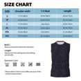 thumbnail image 6 of Honeii Beautiful Roses Print Men's Sleeveless Muscle Shirts, Breathable & Quick-Dry Gym Shirt, Athletic Tank Top for Running, Fitness, and Outdoor Activities-XX-Large, 6 of 7