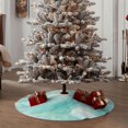 thumbnail image 6 of Kll Blue Marble Christmas Tree Skirt 30",Party Decorations Farmhouse For Christmas Decorations Holiday Party, 6 of 8