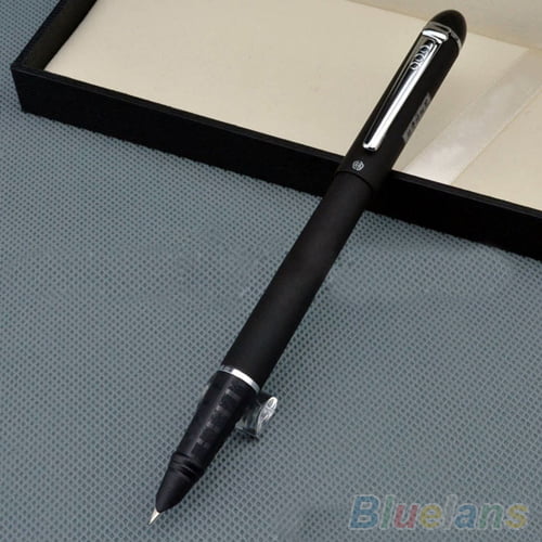 Details about   Luxury Silver Plating Fountain Pen Ink Pen Nib High Quality 0.5MM Stationery 