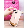 thumbnail image 3 of WIRESTER Soft TPU Clear Case Slim Protective Cover for Apple iPhone 13 mini 5.4" 2021, Animal Fawn Apple Head Chihuahua Dog, 3 of 3