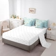 thumbnail image 3 of YST Tropical Ocean 7 Pieces Comforter Set, Nautical Coastal Starfish Bedding, Queen, 3 of 4