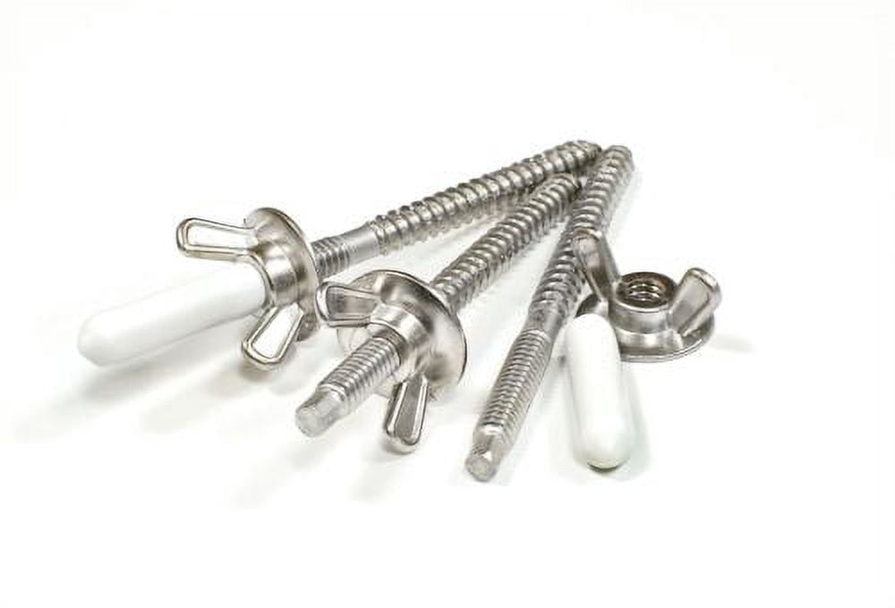 Simpson SPS25344-KT Storm Panel Screw 1/4" by 3-7/16" 305 SS 25 screws