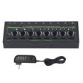 thumbnail image 2 of 8 Channel Stereo Headphone Amplifier, Portable Compact Headphone Splitter with Independent Control, RGB Light for Mixer or Home Use, Excellent Sound Performance, 2 of 7