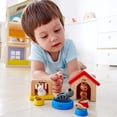 thumbnail image 5 of Casa de muñecas de madera con forma de animal para mascotas familiares con casas, 5 of 5