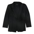 thumbnail image 1 of Chaqueta Alfani para Mujer con rayas de carreras, color negro, Talla mediana, 1 of 2