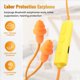 thumbnail image 5 of 6X Tapones para los Oídos Auriculares Bluetooth para el Trabajo, Supresión de Ruido, Protección Auditiva, Sitios de Construcción, Lugares Ruidosos Naranja, 5 of 5