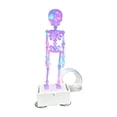 thumbnail image 2 of Glow In The Dark Dancing Skeleton Aquarium Ornament Halloween Decor 5.90IN Air Driven Movable Joint Fish Tank Decor for Halloween Seasonal Aquatic Theme Display, 2 of 7