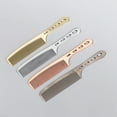 thumbnail image 3 of Fairnull Professional Ultra Thin Hairdresser Hair Styling Tool Hairdressing Steel Comb, 3 of 10