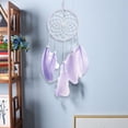 thumbnail image 4 of Decoración del hogar Lámpara de noche colgante Girly - Decoración de plumas tejidas a mano para dormitorio/fiesta, bonita y romántica, 4 of 7