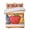 Orange, variant on Quilts Full Size Bedding Set, Children's Day Lightweight Quilted Comforter, Funny Cartoon Pencil Orange Striped Soft Reversible Bedspread Coverlet with Pillow Covers for All Season, 78" x 90"