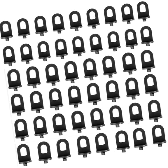 JZROCKER 50Pcs Greenhouse Twisted Clip Shading Hanger Clips For Hanging Gardening Tool