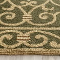 thumbnail image 4 of Safavieh Chelsea Aragon Oriental Wool Runner Rug, Light Green, 2'6" x 6', 4 of 13
