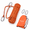 Orange-32FT, variant on Black 32FT Static Climbing Rope for Outdoor Mountain Tree Climbing Emergency Escape
