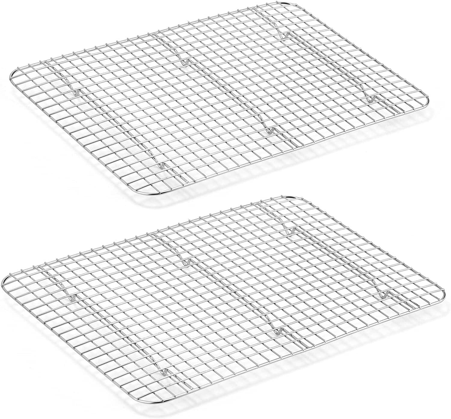 Cooling Rack Set of 2, Manss Stainless Steel Baking Rack for Oven