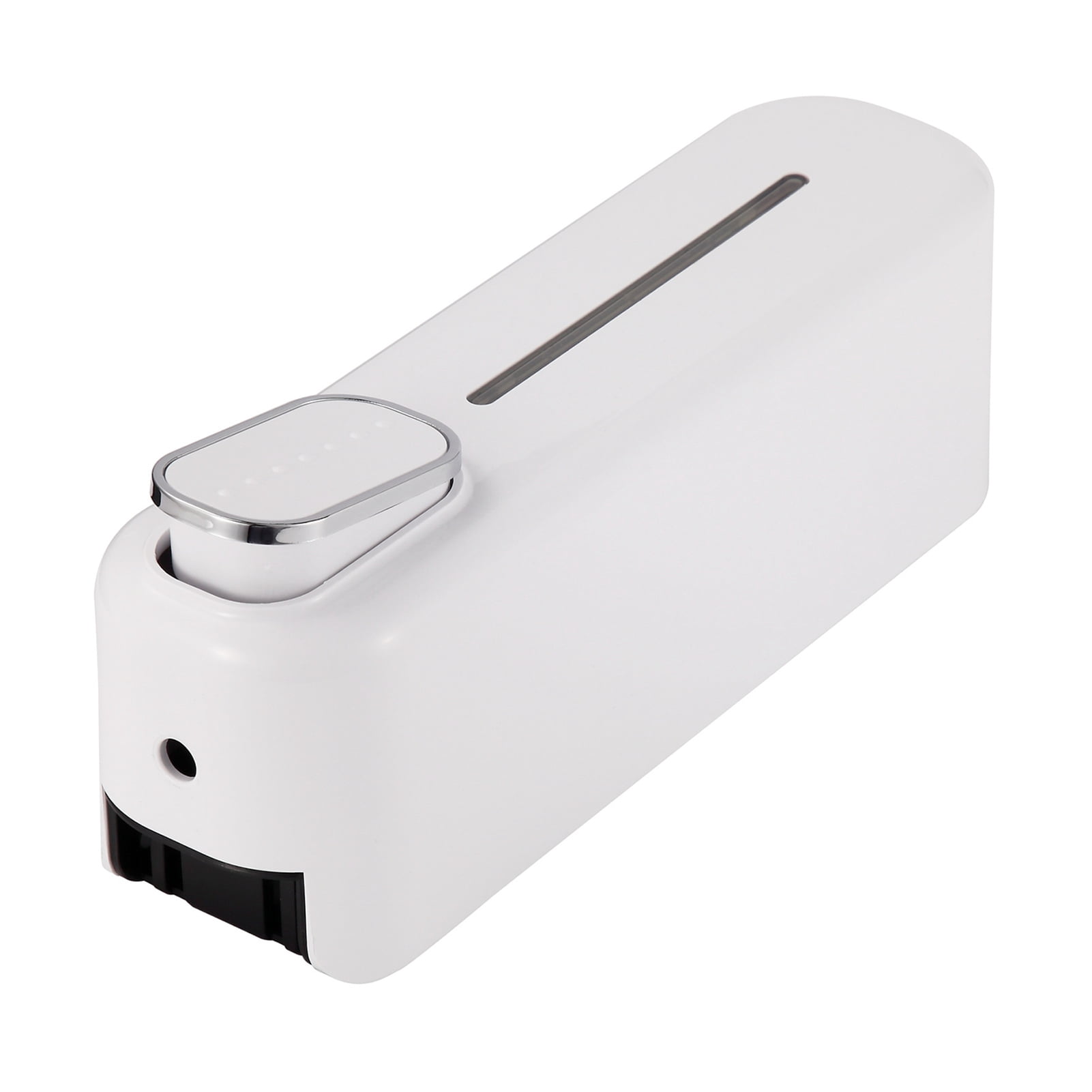 YAHHU 300ml / 10.1 oz Manual Soap Dispenser Press ABS Wall Mounted Shower Gel Container for Home Hotel, White