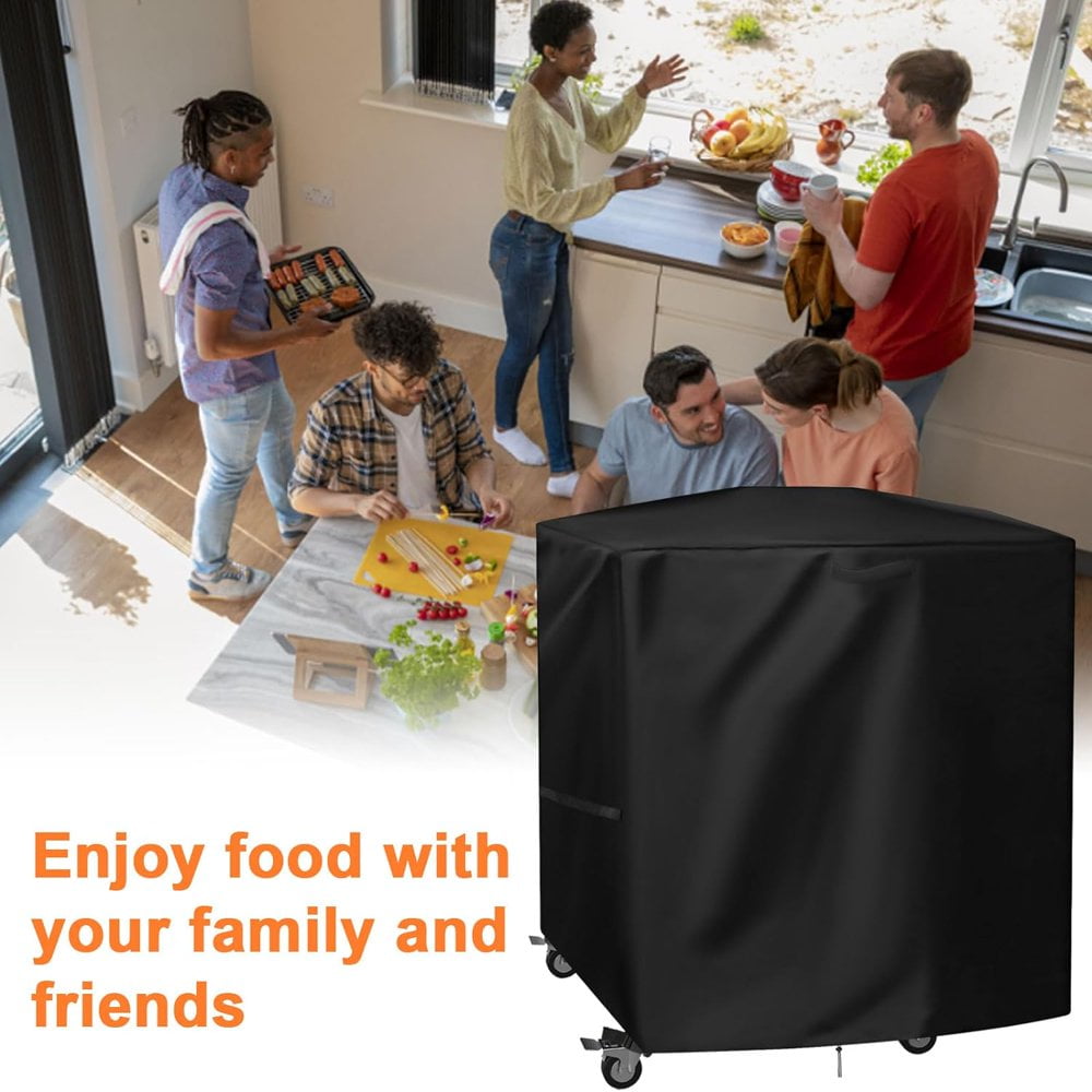 LEEYNEER Grill Cover for Blackstone E-Series 22” Electric Tabletop Griddle with Prep Cart Waterproof Heavy Duty Indoor Griddle Cover