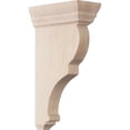 thumbnail image 1 of Ekena Millwork CORW02X04X08RJWA 2 x 4.5 x 8 in. Small Rojas Wood Corbel, Walnut, 1 of 1