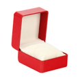 thumbnail image 4 of Reloj PU portátil organizador de soporte de una sola ranura para mujeres y hombres Regalos de cumpleaños ROJO Sunnimix, 4 of 8