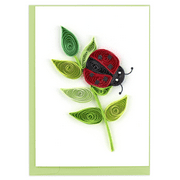 Quilled Ladybug Gift Enclosure Mini Card [GE510]