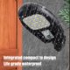 thumbnail image 5 of Luces solares para exteriores, luces de seguridad con sensor de movimiento, IP65, resistentes al agua, 10 W, LED B con control remoto y 3 modos de iluminación para cercas, patios, jardines,, 5 of 8