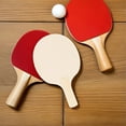 thumbnail image 4 of NOGIS 4pcs Wooden Table Tennis Paddles DIY Kit Unfinished Paddle Blanks Pong Rackets for Boys and Girls Adults Outdoor Indoor Pong Unpainted Crafting Toys, 4 of 7