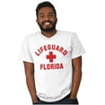 thumbnail image 5 of Florida Beach Lover FL Spring Break Men's Graphic T Shirt Tees Brisco Brands S, 5 of 6